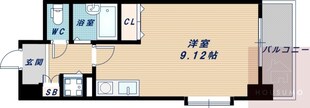 ビスタ江坂南の物件間取画像